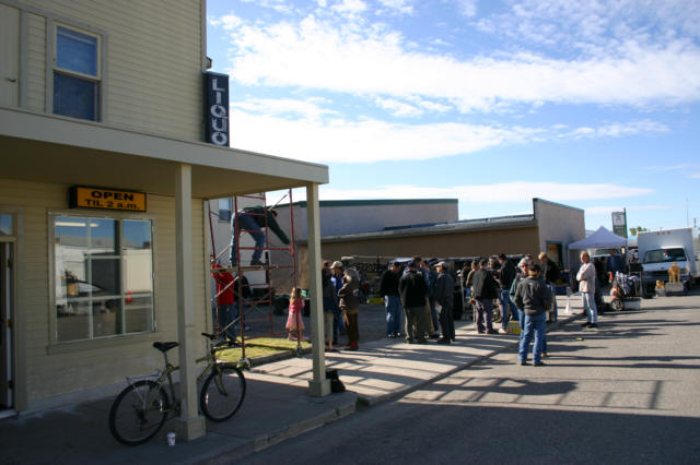 Filming at the Laundry Apartment