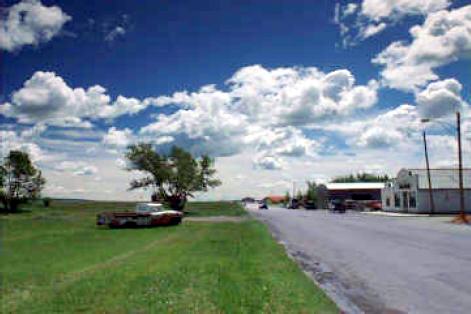 Creighton also drove in this scene.