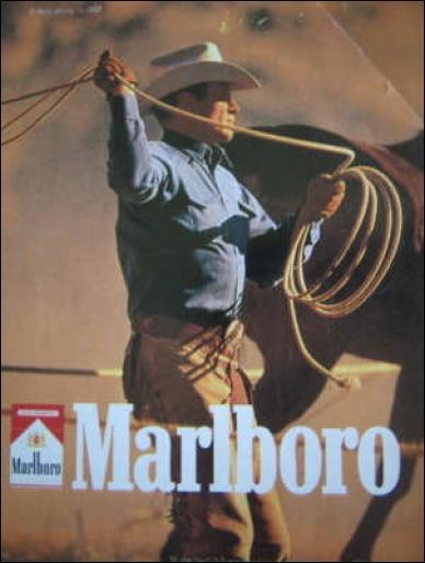 �Marlboro Man� Print Advertisement