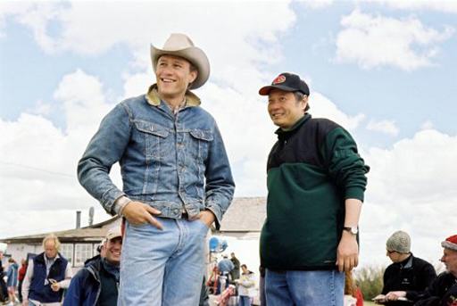 Heath Ledger and Ang Lee ...